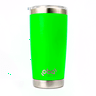 Copo Térmico Aço Inox  Com Tampa e Abridor De Garrafas 591 Ml Oba Térmic Neon Brilha no Escuro - 2