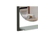 Ver imagem 5 de Espelho Quarto de Casal Ori Espelheira Parede Oval C-prateleira Metalica 41x87cm Pistache - Mgm