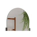 Ver imagem 4 de Espelho Quarto de Casal Ori Espelheira Parede Oval C-prateleira Metalica 41x87cm Pistache - Mgm