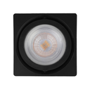 Ver imagem 6 de Kit 4 Spot Sobrepor Direcionável Par20 Quadrado Preto + Lâmpadas Cor:preto - Branco Frio