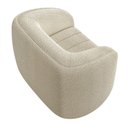 Ver imagem 7 de Kit 2 Poltronas Decorativa para Sala 112cm Meris M22 Boucle Bege - Mpozenato