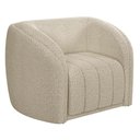 Ver mais imagens de Kit 2 Poltronas Decorativa para Sala 112cm Meris M22 Boucle Bege - Mpozenato