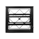 Ver imagem 1 de Basculante 50x50 Req 12cm Grade Xadrez sem Vidro