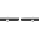 Ver imagem 3 de Luminária Led Taschibra Embutir Perfil Convex 56 16W Preta Bivolt 6400K Luz Branca