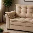 Ver imagem 6 de Sofá 2 Lugares Pequeno Confortável 1,40 Mts Alice Imperio Decor