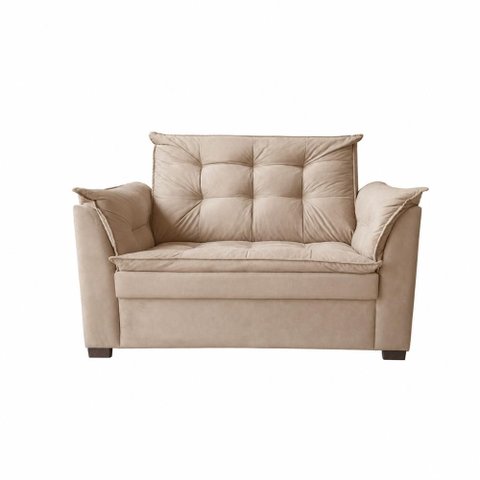 Sofá 2 Lugares Pequeno Confortável 1,40 Mts Alice Imperio Decor