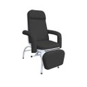 Ver imagem 1 de Poltrona Reclinável Descanso Comfort Preta