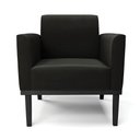 Ver imagem 6 de Poltrona Decorativa Isabella Pés Fixo em Madeira Preto Suede Preto G19 - Gran Belo