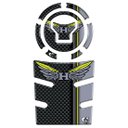 Ver imagem 2 de Kit Protetor Tanque Bocal Resinado Bros 160 25/26 Carbono Am