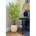 Ver imagem 1 de Bambu Artificial Grande Realista Planta com 1.80 Metros