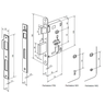 Fechadura Externa Tesca 2 Maq 55 Imab - 6