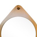 Ver imagem 2 de Espelho Decorativo Flat Wood Freijó 50cm