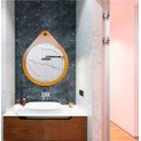 Ver imagem 3 de Espelho Decorativo Flat Wood Freijó 50cm