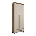 Ver imagem 3 de Roupeiro Trapani 2 Portas Cinamomo Off White