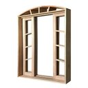 Ver imagem 3 de Porta Balcão de Correr Padrão Cedro Diagonal Arco Bat.14 Cm- 2.35(a)x2.00(l)