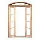 Ver imagem 2 de Porta Balcão de Correr Padrão Cedro Diagonal Arco Bat.14 Cm- 2.35(a)x2.00(l)