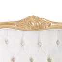Ver imagem 6 de Cadeira Luis Xv Madeira Dourado Estofada Tecido Branco Klimt 09