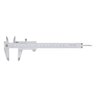 Paquímetro de Precisão 0-150mm/0-6'' Resolução 0.02mm/0.001'' Precisão 0.03mm Polegar Metálico Werka - 1