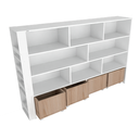 Ver imagem 7 de Organizador Brinquedo Baús e Porta Livros Nico 100% Mdf