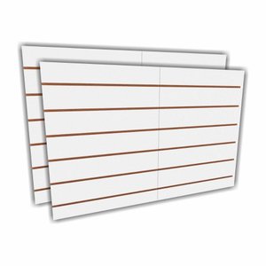 Painel Canaletado - MDF Branco - 90x120cm