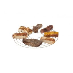 ASSADEIRA MULT USO - PRODUTO COMPOSTO PELA BASE, 01 FORMA DE BOLO,01 FORMA DE PIZZA  E 01 GRELHA ARA - 8