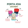 Mini Porta-jóias em Couro Sintético - 5