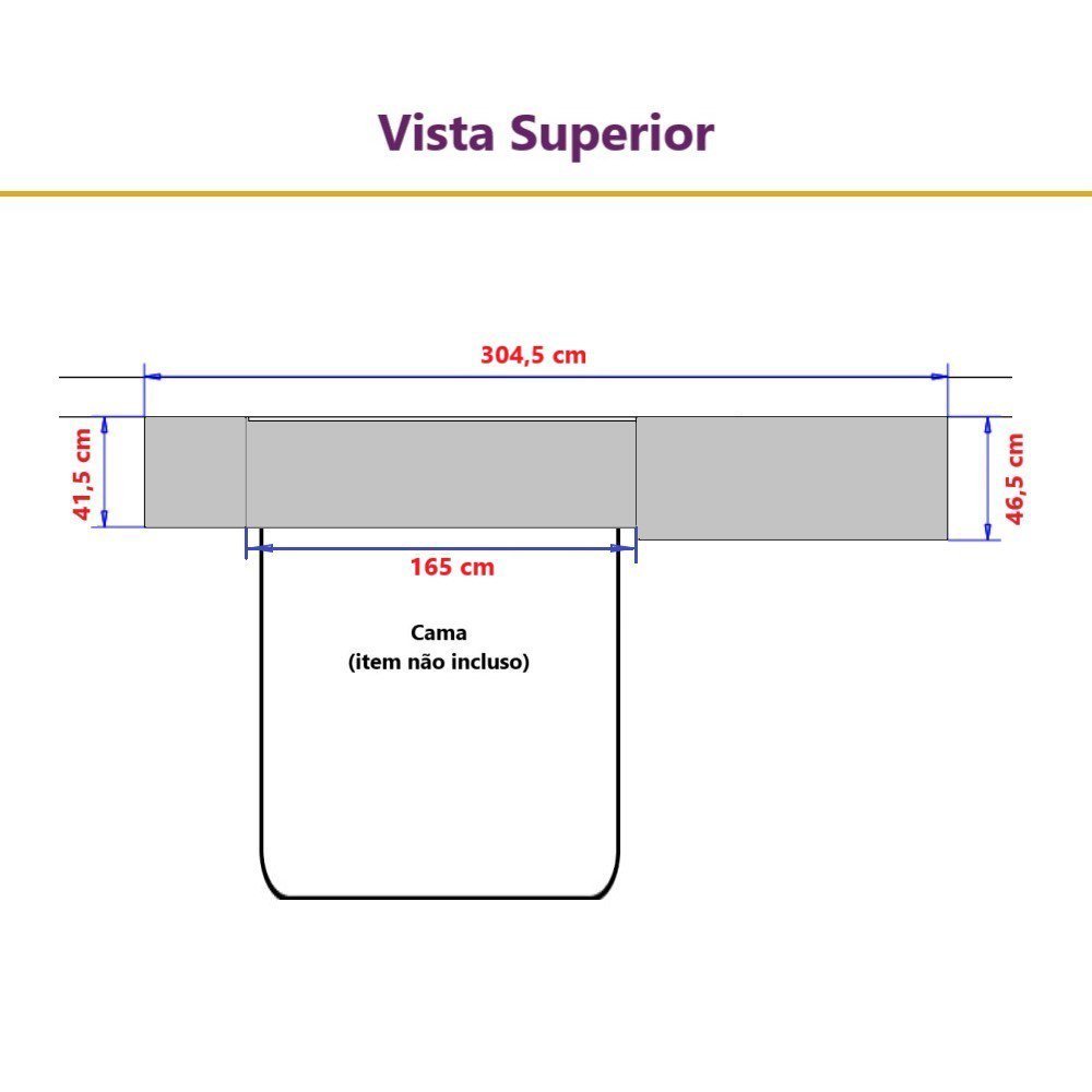 Guarda Roupa Dormitório Modulado Alpes Casal 1,58 m Queen - Roupeiro Luciane M05:Branco - 4