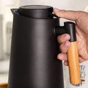 Ver imagem 6 de Garrafa Térmica Café Chá 1 Litro Preta