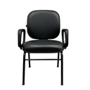 Ver imagem 3 de Cadeira de Showroom Fixa Obeso Suporta 150kg 100% Nacional