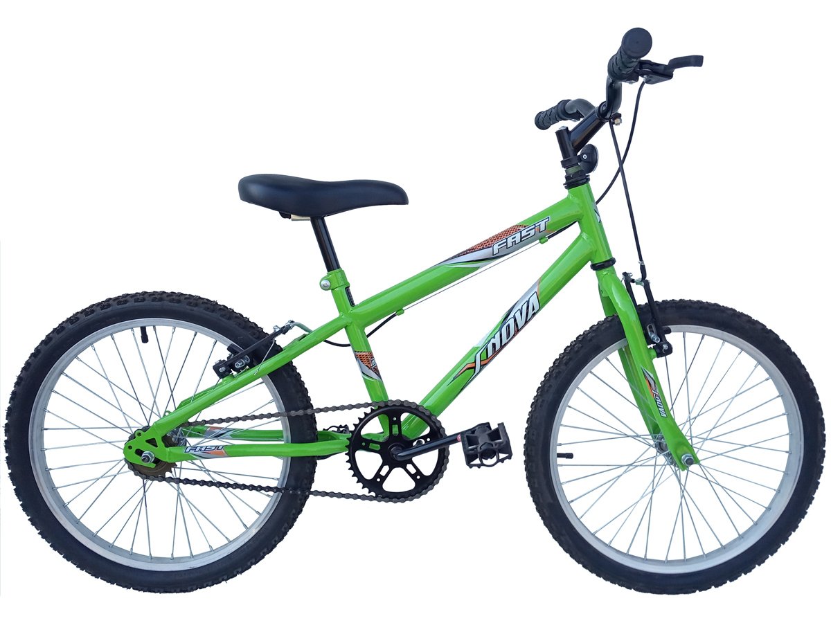 Bici Infanto Juvenil Aro 20 MTB Fast - Xnova - Verde