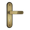 Ver imagem 1 de Fechadura Stam 1820/21 Oxidado E-coat Banheiro Maquina 40mm