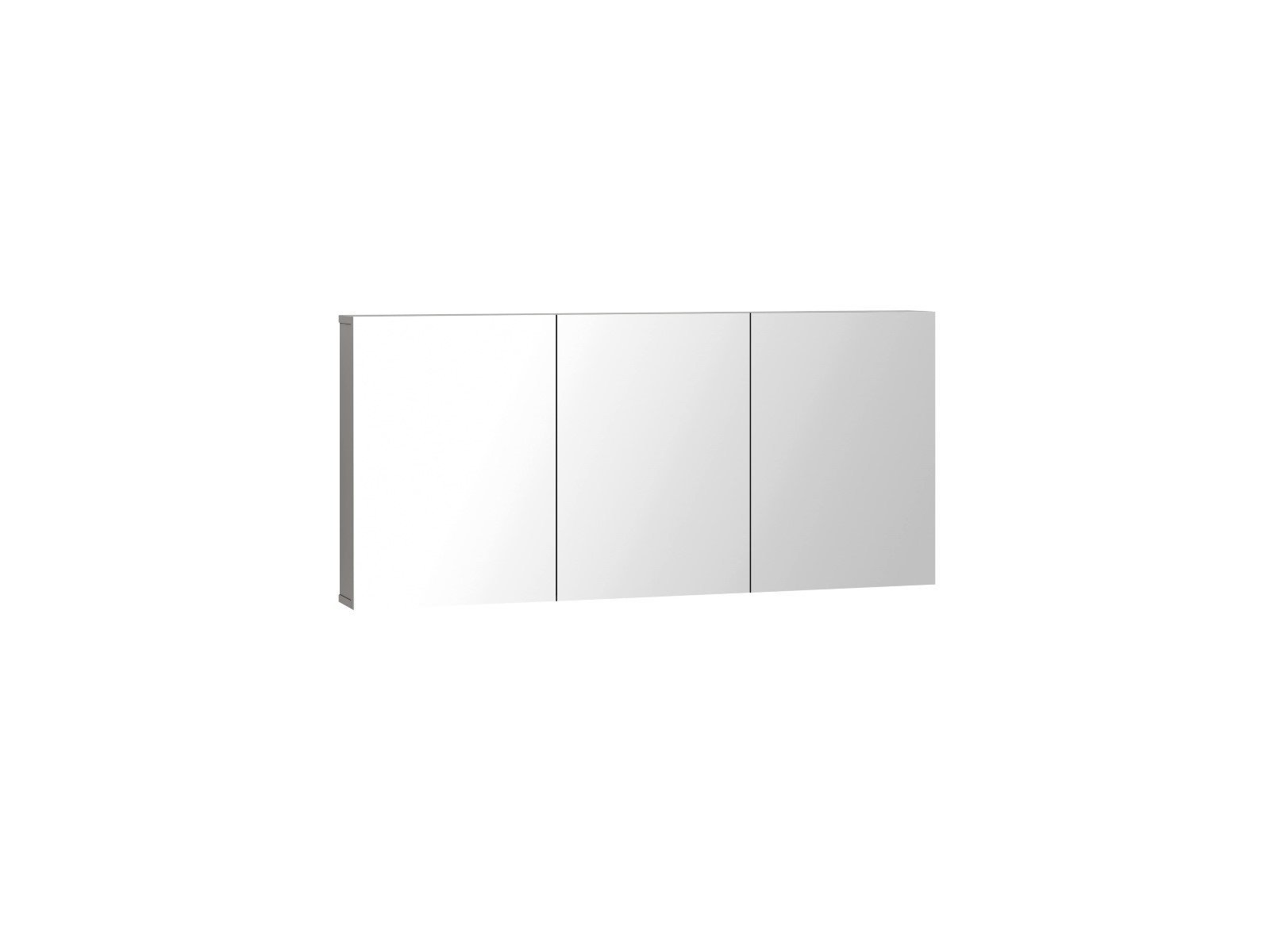 Espelheira Conexion 120cm Cinza Suspensa - 2