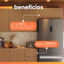 Ver mais imagens de Armário de Cozinha Completa 9 Portas 1 Nicho Surya