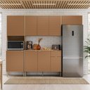 Ver imagem 3 de Armário de Cozinha Completa 9 Portas 1 Nicho Surya