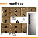 Ver imagem 6 de Armário de Cozinha Completa 9 Portas 1 Nicho Surya