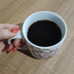 Conjunto 6 Xícaras Grande Porcelana de Chá Café Florida 360ml Branca Germer Garden Urban - 2