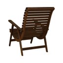 Ver imagem 3 de Poltrona Summer Madeira Imbuia Maciça Assento e Encosto Ripado Stain Imbuia