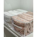 Ver imagem 3 de Kit com 2 Colmeias Plus Gg 32x45x22 Cm - Organizador para Rouparia, Cama Mesa e Banho Fixel Shopcare