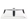 Chuveiro Inox Ducha 20x20 Quadrado Cromado Piscina Area Externa Banheiro - 10