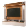 Home Suspenso Cosmo Cinamomo/off White para Tv até 55” - Hb Móveis - 1