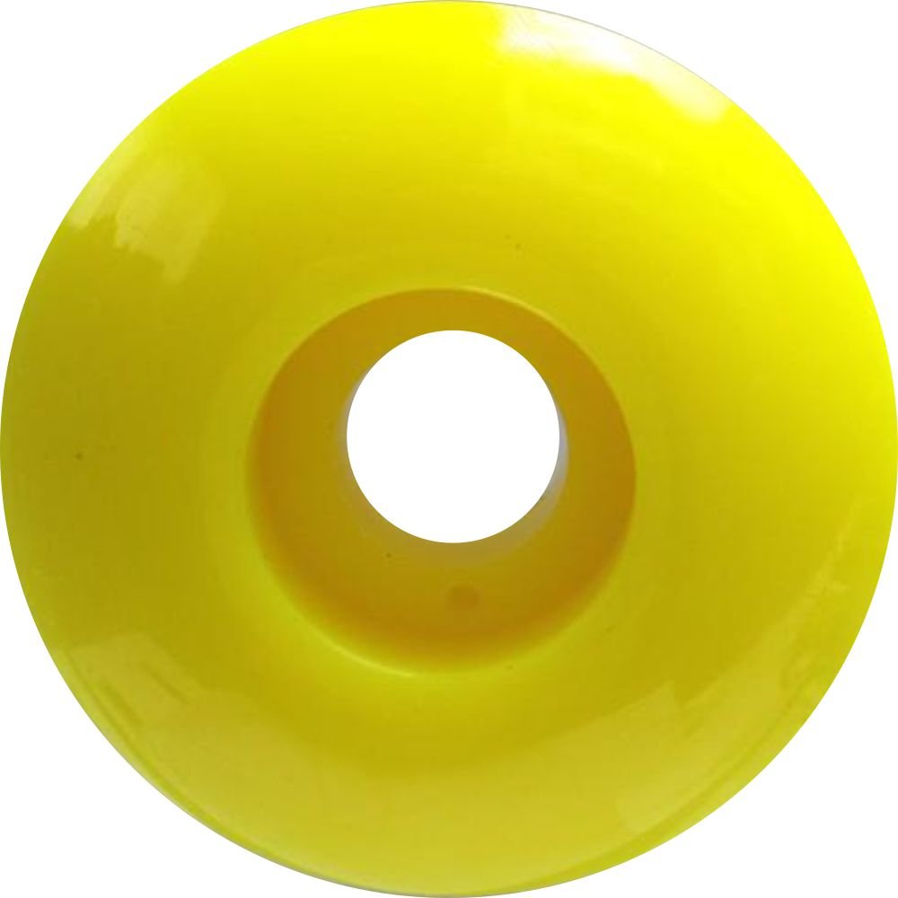 Roda De Skate Derock 53mm 95A Play + Rolamento - Play 53mm Amarelo - 8