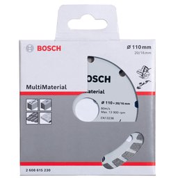 Disco de Corte Diamantado Multimaterial Turbo - 2608615230-000 - Bosch - 3