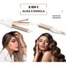 Chapinha e Modelador de Cachos 2 em 1 - Dourado - 110v/220v - 5