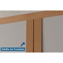 Ver imagem 4 de Guarda Roupa Casal 6 Portas e 2 Gavetas C/ Pés Grécia Naturale - Rufato