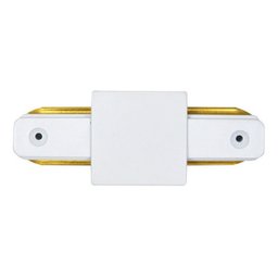Conector Emenda Reta para Trilho Eletrificado Branco S/ Borda - 1