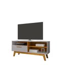Ver imagem 6 de Rack Paládio com Divisórias 136cm em MDF-MDP Off White-Naturalle Bechara Móveis