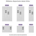 Ver imagem 7 de Berço 3 em 1 com Colchão Incluso e Cômoda 2 Portas 4 Gavetas Brisa Multimóveis Mp4755 Branco