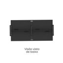 Ver mais imagens de Plataforma Dupla Escrivaninha Tub Corporativa Light 4 Lugares 200cm Industrial Preto