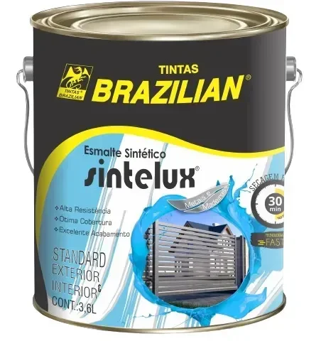 Esmalte Sintetico Branco Fosco 3,6l - Brazilian