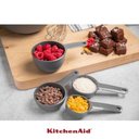 Ver imagem 4 de Jogo 4 Xícaras e 5 Colheres Medidoras Luxo Cinza Kitchenaid